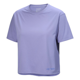 T-shirt court à logo Taema « Purple »