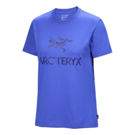 T-shirt en coton « Arc » « Bleu »