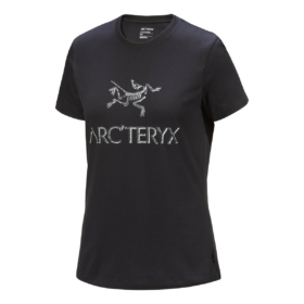 T-shirt en coton « Arc » « Noir »