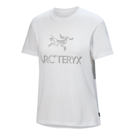 T-shirt en coton « Arc » « White Solitude »