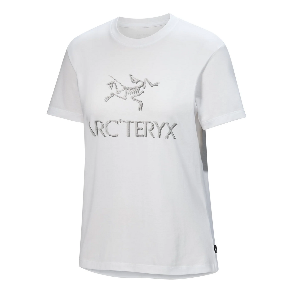 T-shirt en coton « Arc » « White Solitude »