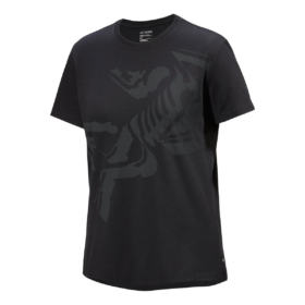 T-shirt en coton Bird « Black »