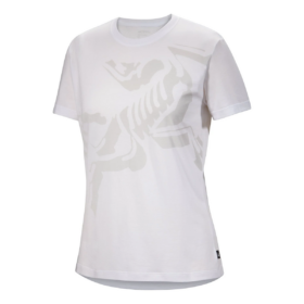 T-shirt en coton Bird « White »