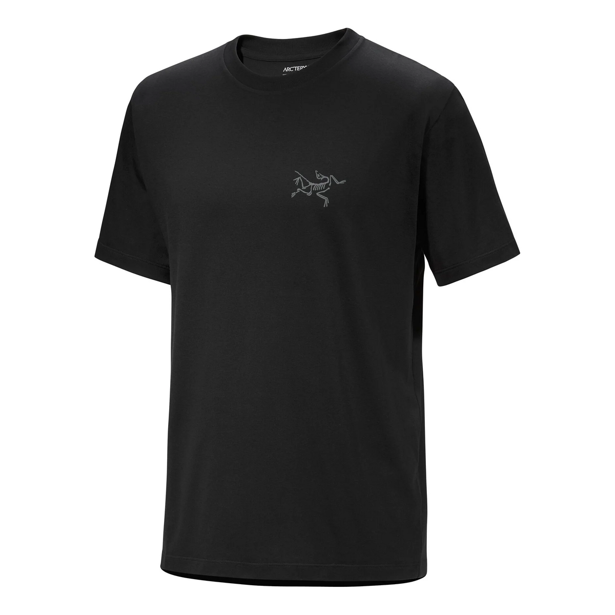 T-shirt en coton Kragg SL à manches courtes « Noir »