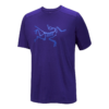 T-shirt Ionia en laine mérinos avec logo « Purple »