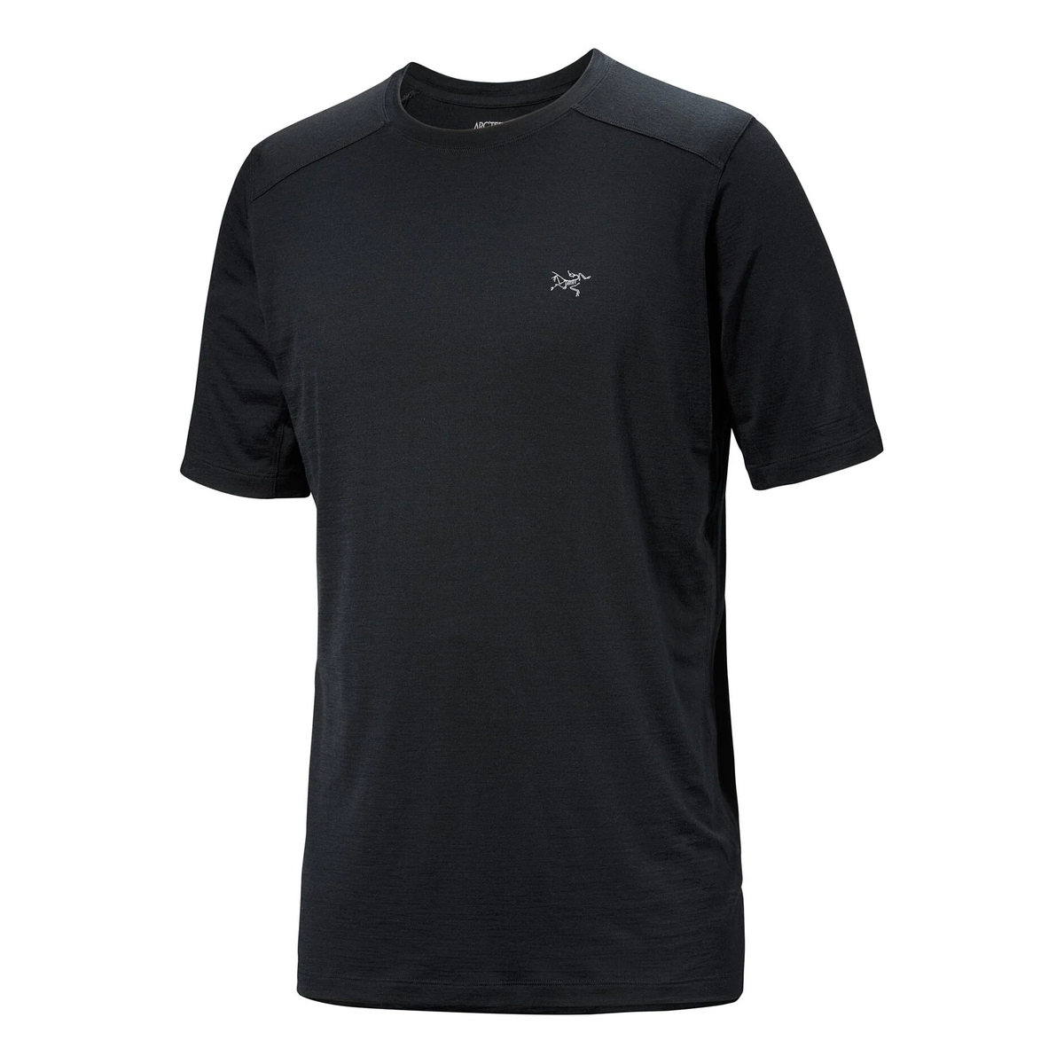 T-shirt Ionia en laine mérinos à manches courtes « Black »