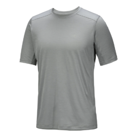 T-shirt Ionia en laine mérinos à manches courtes « Gris foncé »