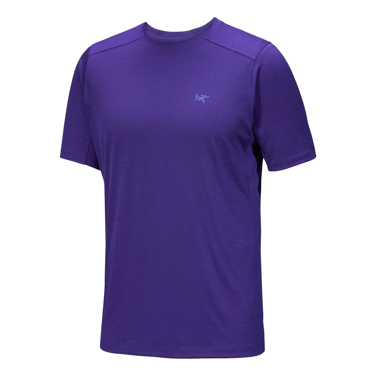 T-shirt Ionia en laine mérinos à manches courtes « Purple »