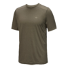 T-shirt Ionia en laine mérinos à manches courtes « Vert olive »