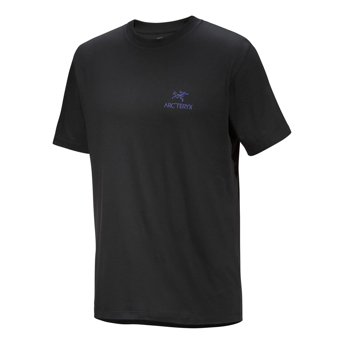T-shirt Kragg SL Cotton Bird Word « Noir Violet »