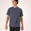 T-shirt Kragg SL en coton avec motif « Bird Word » à manches courtes pour homme