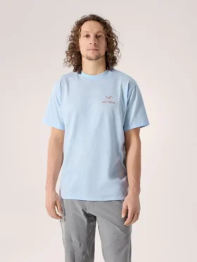T-shirt Kragg SL en coton avec motif « Bird Word » à manches courtes pour homme
