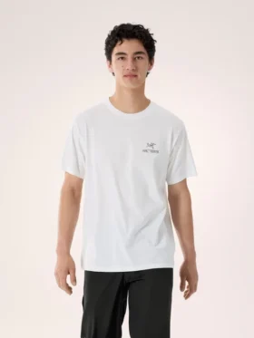 T-shirt Kragg SL en coton avec motif « Bird Word » à manches courtes pour homme
