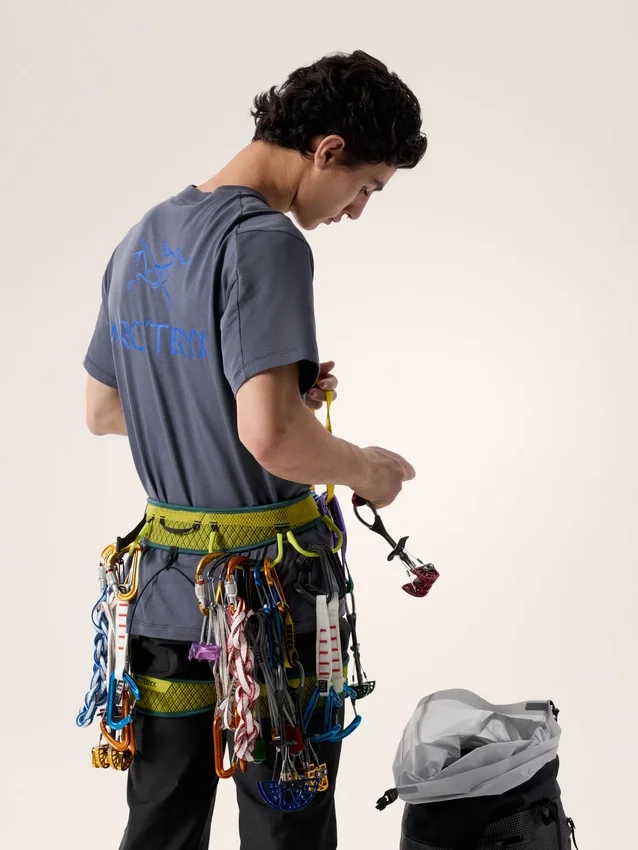 T-shirt Kragg SL en coton avec motif « Bird Word » à manches courtes pour homme