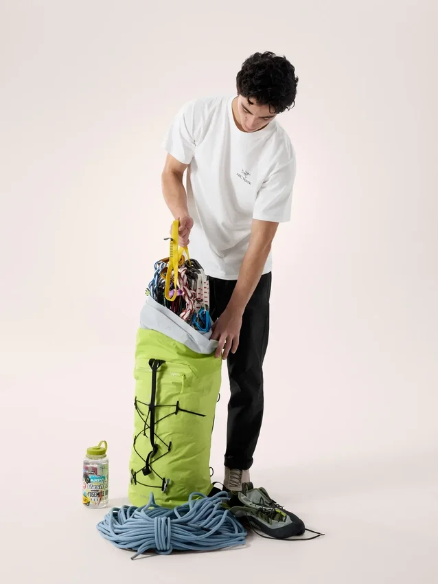 T-shirt Kragg SL en coton avec motif « Bird Word » à manches courtes pour homme
