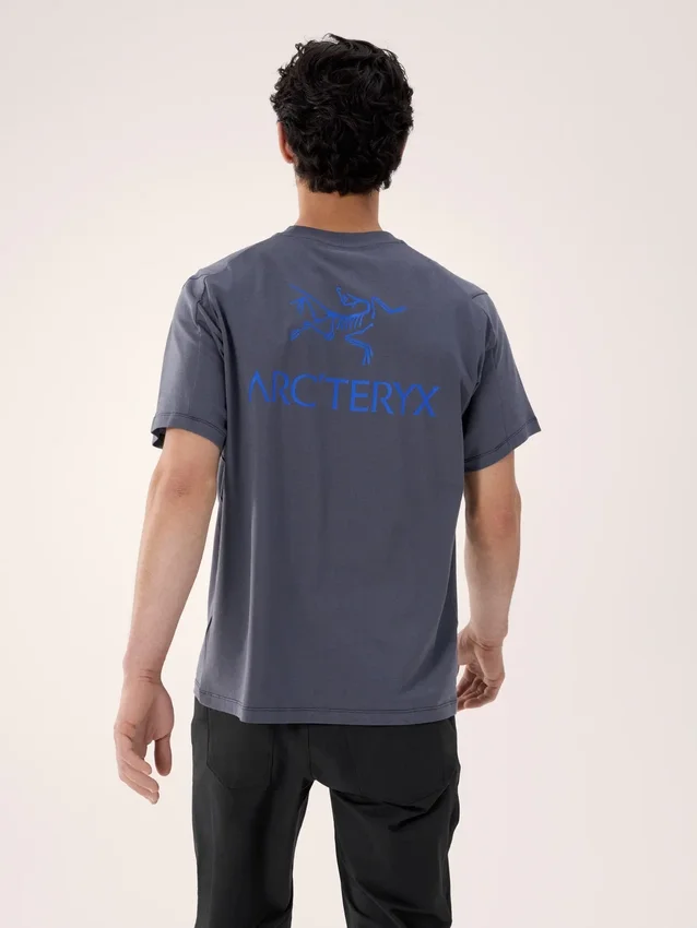 T-shirt Kragg SL en coton avec motif « Bird Word » à manches courtes pour homme