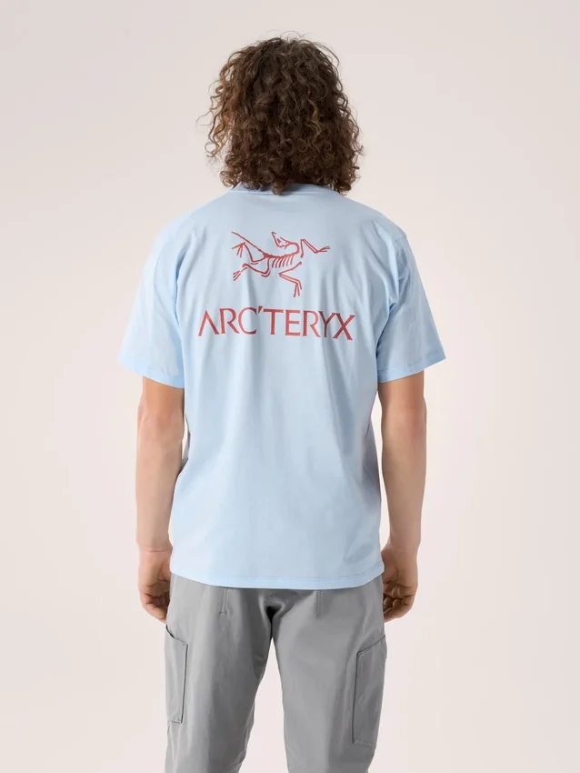 T-shirt Kragg SL en coton avec motif « Bird Word » à manches courtes pour homme