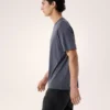 T-shirt Kragg SL en coton avec motif « Bird Word » à manches courtes pour homme