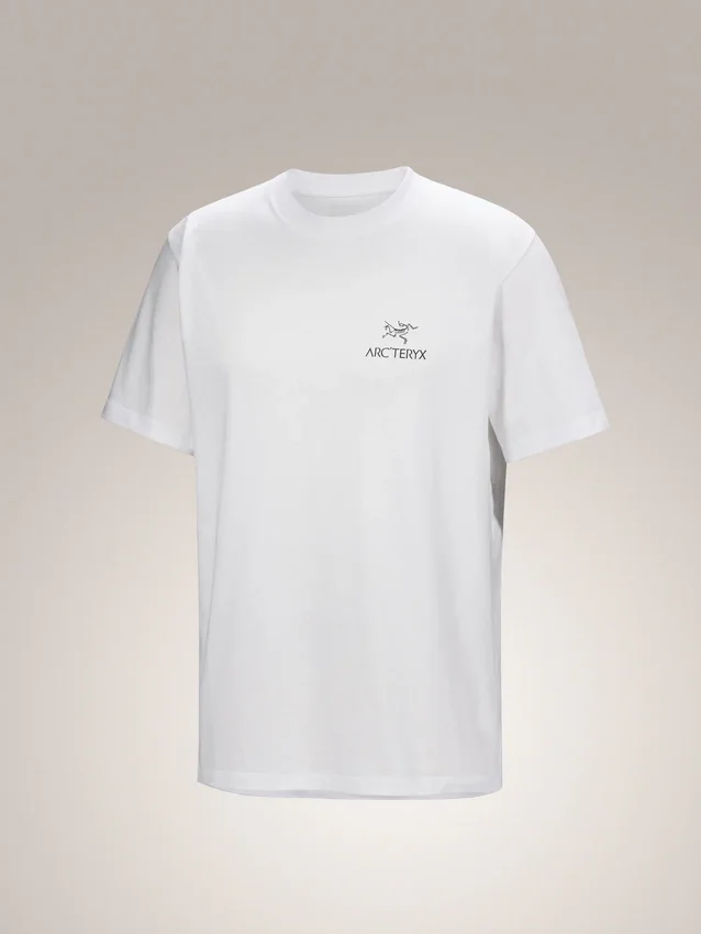 T-shirt Kragg SL en coton avec motif « Bird Word » à manches courtes pour homme