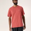 T-shirt Kragg SL en coton « Blurred Bird » à manches courtes pour homme