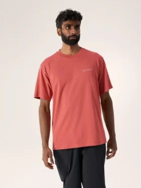 T-shirt Kragg SL en coton « Blurred Bird » à manches courtes pour homme
