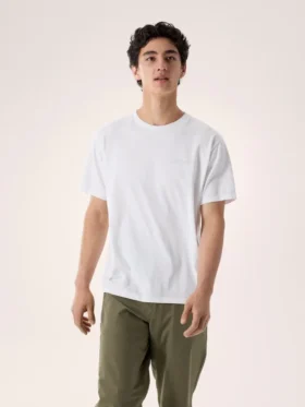 T-shirt Kragg SL en coton « Blurred Bird » à manches courtes pour homme