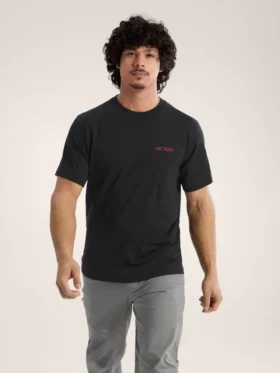 T-shirt Kragg SL en coton « Blurred Bird » à manches courtes pour homme