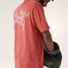 T-shirt Kragg SL en coton « Blurred Bird » à manches courtes pour homme