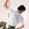 T-shirt Kragg SL en coton « Blurred Bird » à manches courtes pour homme