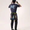 T-shirt Kragg SL en coton « Blurred Bird » à manches courtes pour homme