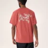 T-shirt Kragg SL en coton « Blurred Bird » à manches courtes pour homme