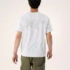 T-shirt Kragg SL en coton « Blurred Bird » à manches courtes pour homme