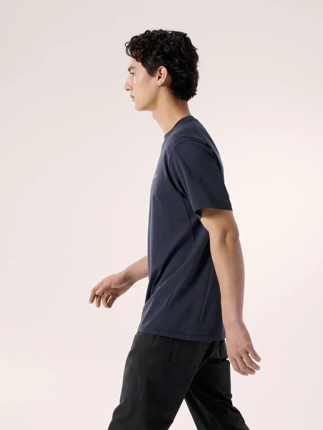 T-shirt Kragg SL en coton « Blurred Bird » à manches courtes pour homme