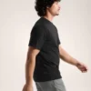 T-shirt Kragg SL en coton « Blurred Bird » à manches courtes pour homme