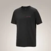 T-shirt Kragg SL en coton « Blurred Bird » à manches courtes pour homme