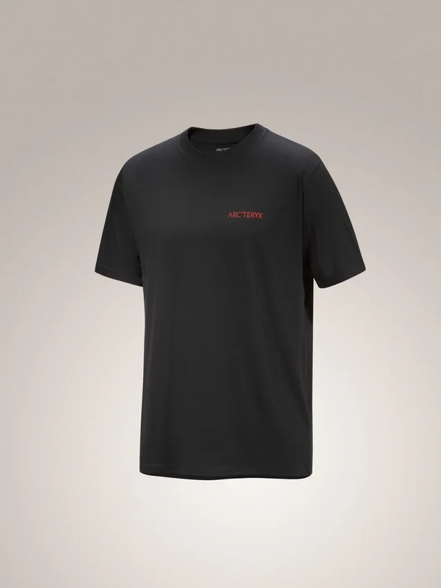 T-shirt Kragg SL en coton « Blurred Bird » à manches courtes pour homme