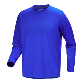 T-shirt à manches longues avec logo Cormac « Blue »