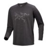 T-shirt à manches longues avec logo Cormac « Noir »
