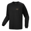 T-shirt à manches longues en coton Kragg « Noir »