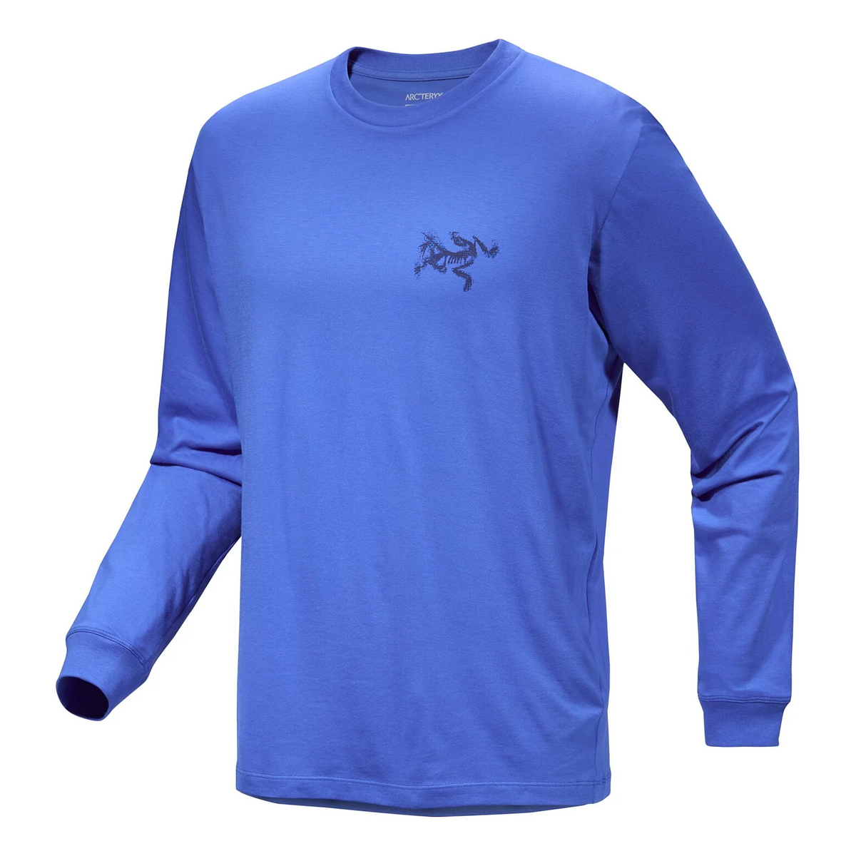 T-shirt à manches longues Kragg SL Cotton Bird Tile « Blue »