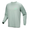 T-shirt à manches longues Kragg SL Cotton Bird Tile « Green »
