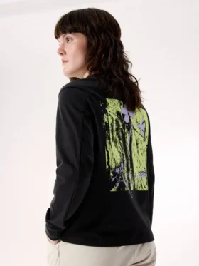 T-shirt à manches longues Kragg SL Cotton Bloom pour femme
