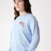 T-shirt à manches longues Kragg SL Cotton Bloom pour femme