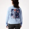 T-shirt à manches longues Kragg SL Cotton Bloom pour femme