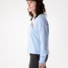 T-shirt à manches longues Kragg SL Cotton Bloom pour femme