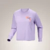 T-shirt à manches longues Kragg SL Cotton Bloom pour femme