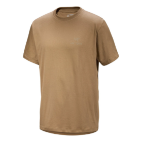T-shirts Kragg SL Cotton Bird Word « Brown »
