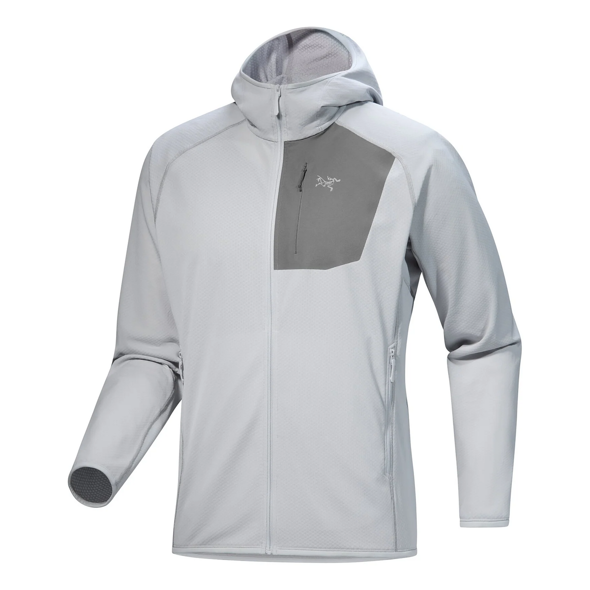 Veste à capuche Delta « Gris »