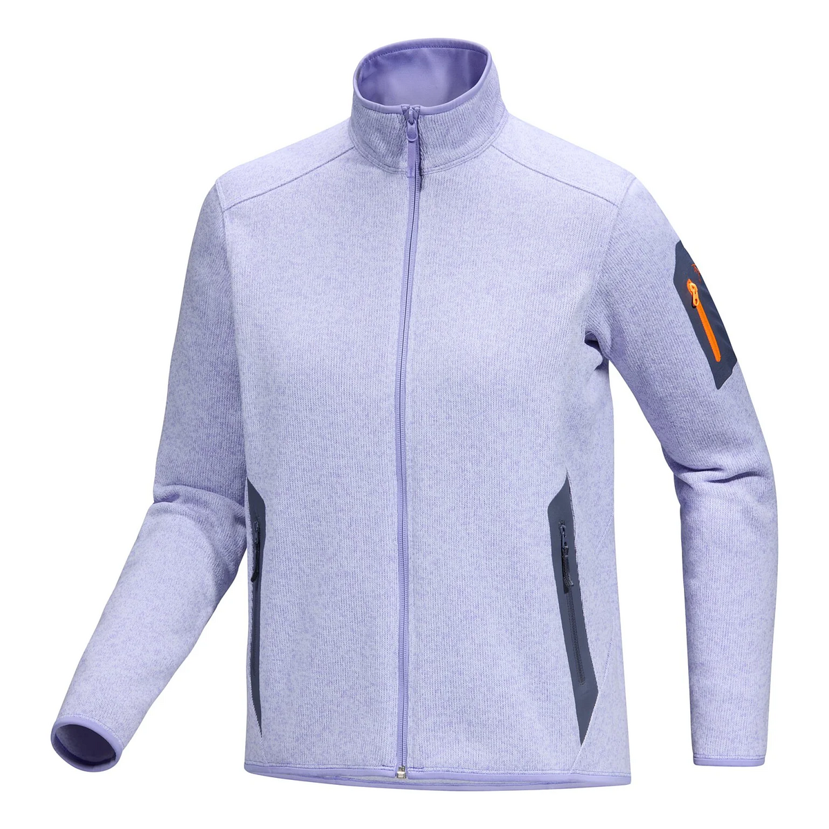 Veste-cardigan Covert « Violet lavande »