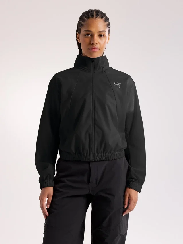 Veste courte à capuche escamotable Naya pour femme